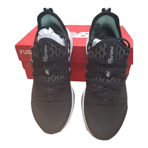 NWT New Balance Women's FuelCell 100- Black/Mint- Size: Women 5 / Men 4.5 (22cm) - Picture 11 of 13
